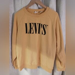 LEVIS crew neck sweatshirt womens size Large super soft!